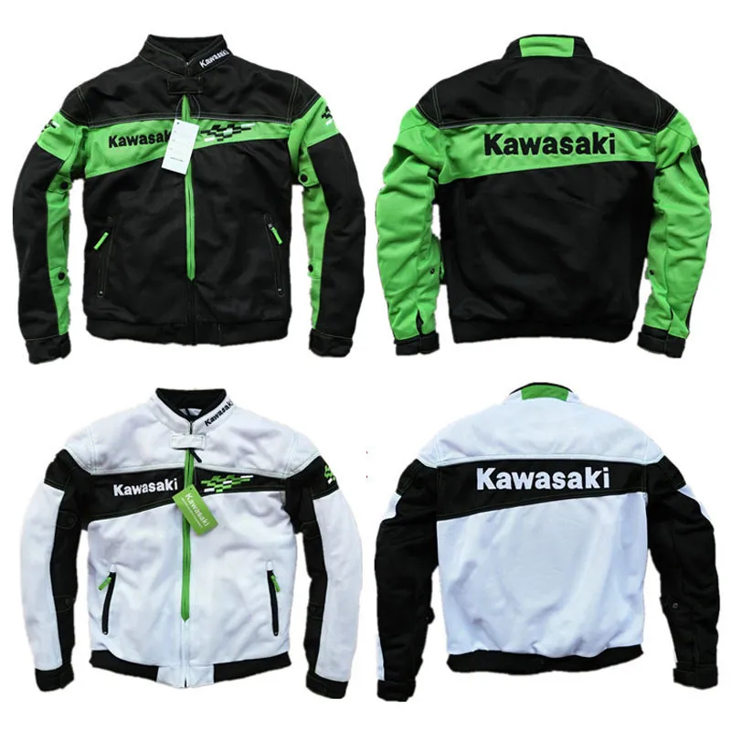 Wholesale price [$32] Kawasaki Motorcycle Jacket